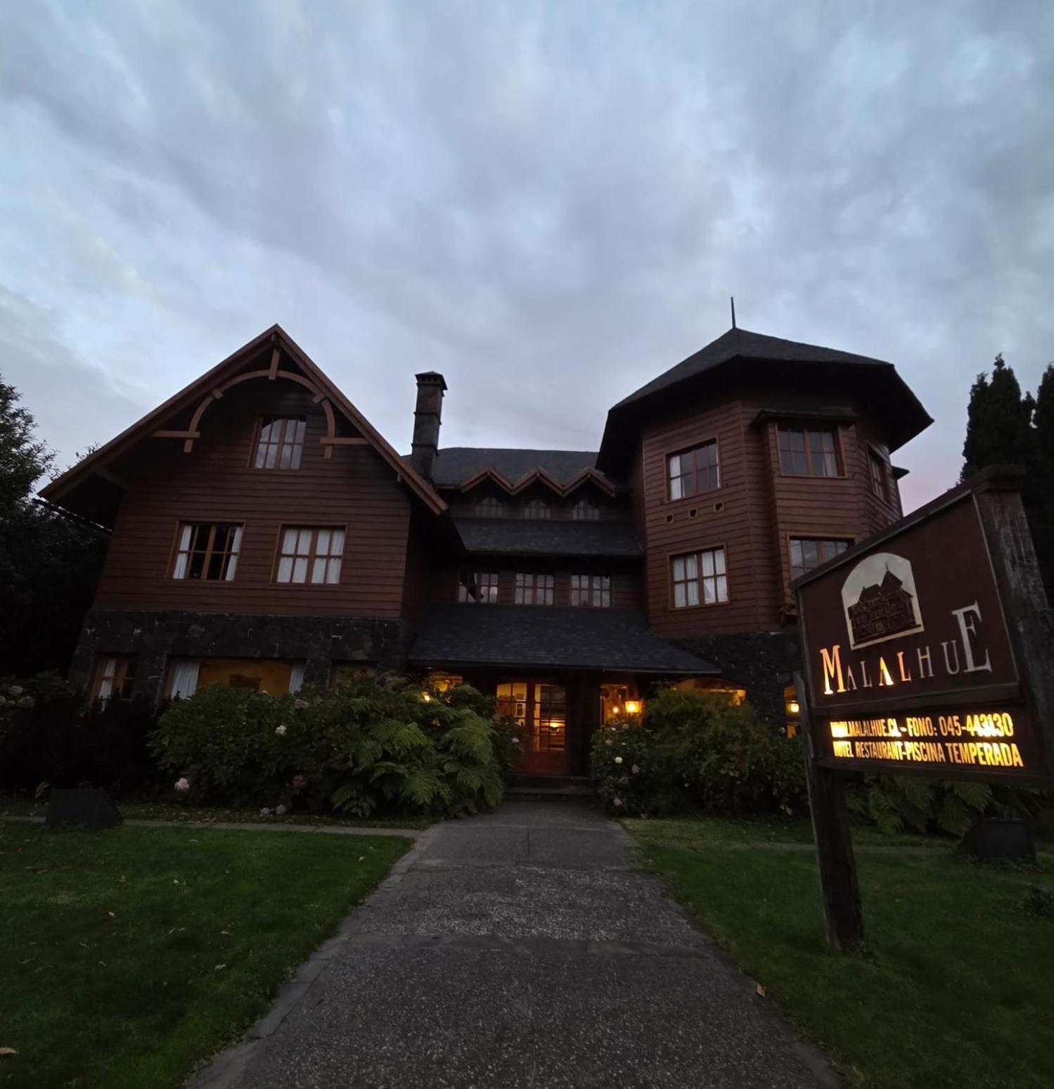 Hotel Malalhue ปูกอน ภายนอก รูปภาพ